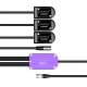 BCC Power combining cable - up to 4 inputs - with telemetry