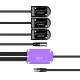 BCC Power combining cable - up to 4 inputs - with telemetry