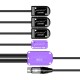 BCC Power combining cable - up to 4 inputs - with telemetry