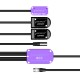 BCC Power combining cable - up to 4 inputs - with telemetry