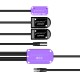 BCC Power combining cable - up to 4 inputs - with telemetry