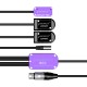BCC Power combining cable - up to 4 inputs - with telemetry