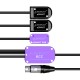 BCC Power combining cable - up to 4 inputs - with telemetry